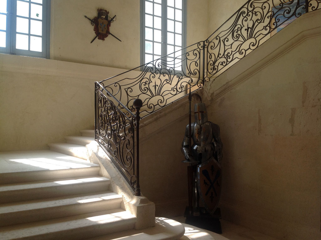 L'escalier d'honneur.