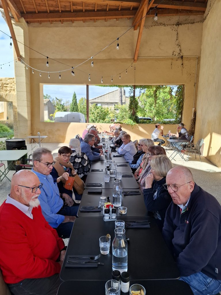 Repas vu de l'autre coté, toujours convivial