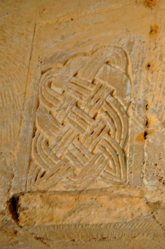 Nœud d'entrelacs carolingien.