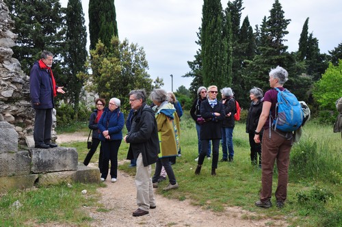 Michel nous présente le site et nous en raconte l'histoire.