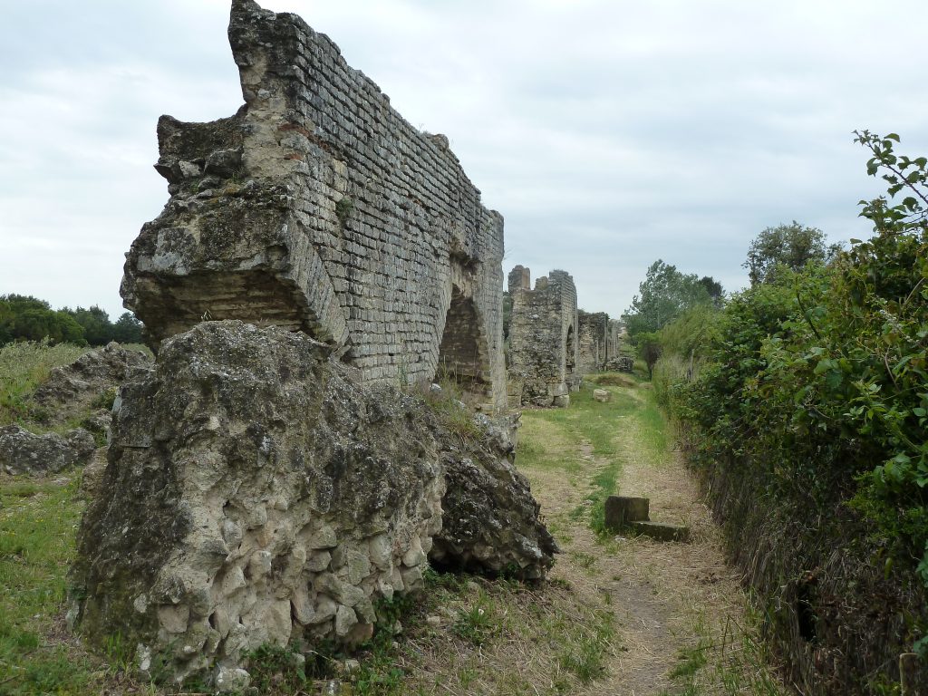 Vue de l'aqueduc
