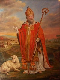 L'un des tableaux restauré.