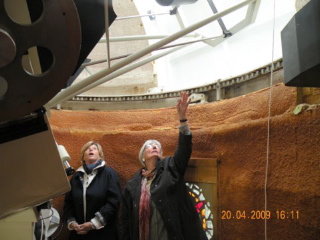 Visite du télescope chez Jacques Soubeyran
