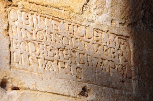 Inscription latine.